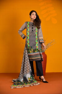 black-3-piece-printed-unstitch-suit