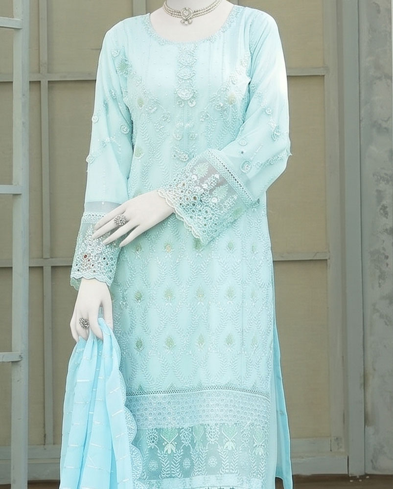 blue luxury embroidered 3 pcs suit – formal festive collection blue luxury embroidered 3 pcs suit – formal festive collection