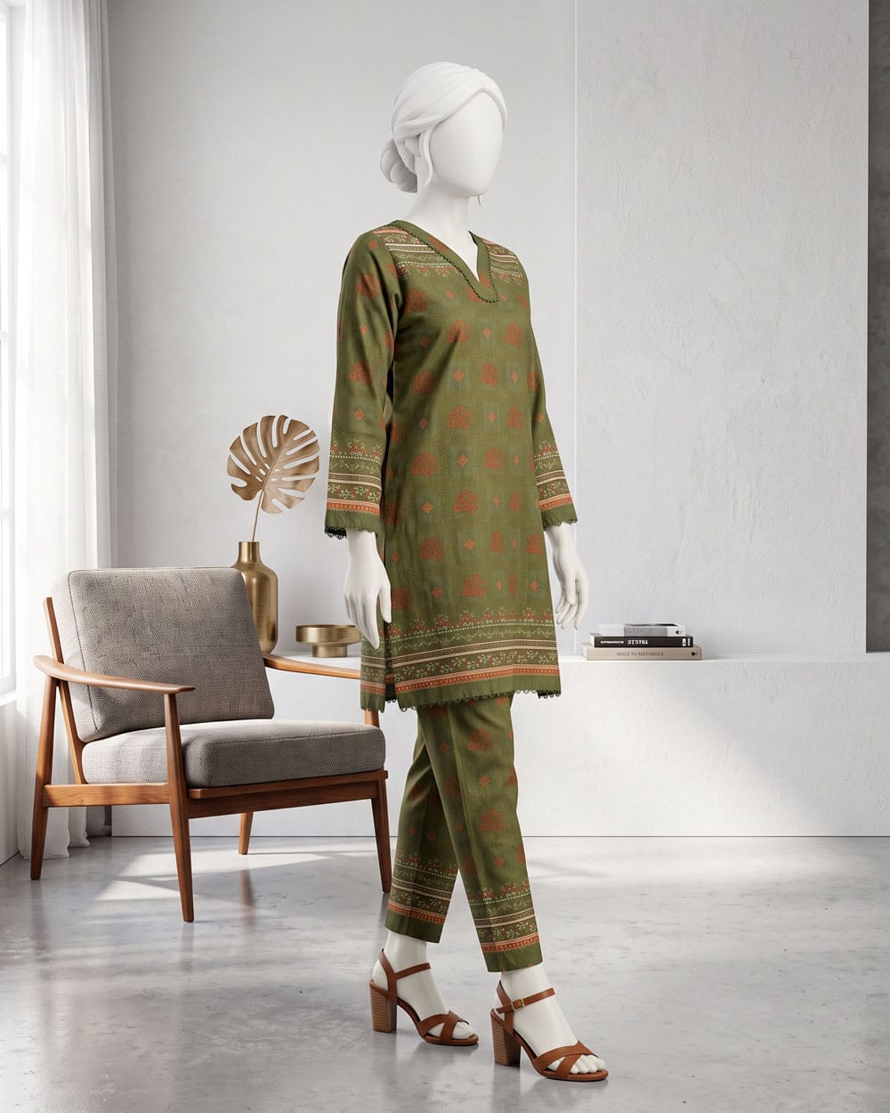 green2 2pc khaddar green2 2pc khaddar